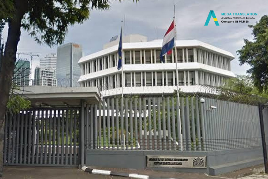 Lokasi Kantor Kedutaan Besar Belanda di Jakarta