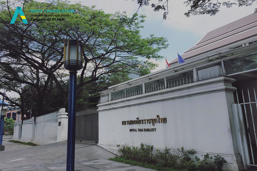 Kantor Kedutaan Besar Thailand di Indonesia - Informasi Lokasi