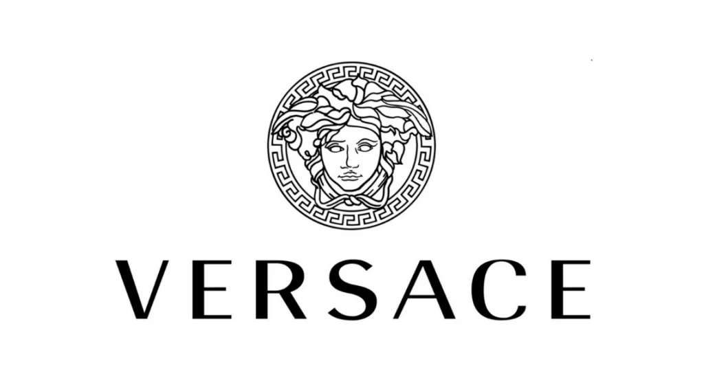 logo versace salah satu brand fashion terkenal di dunia